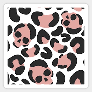 Skull Leopard Sticker